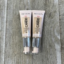 2 Revlon Photoready Candid Natural Finish  Foundation 120 Buff. - $200.75 MXN
