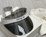 DIORCLUB V1U Black Dior Oblique Visor Hat Cap Sun Sunglasses Type With D... - $251.79