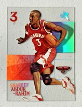 Shareef Abdur-Rahim 2003 Fleer Hard Plastic Card NBA Atlanta Hawks Basketball - £22.01 GBP