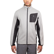 Spyder Men&#39;s Full Zip Jacket Relaxed Fit Stand Collar Sizes: S - 3XL - $41.24