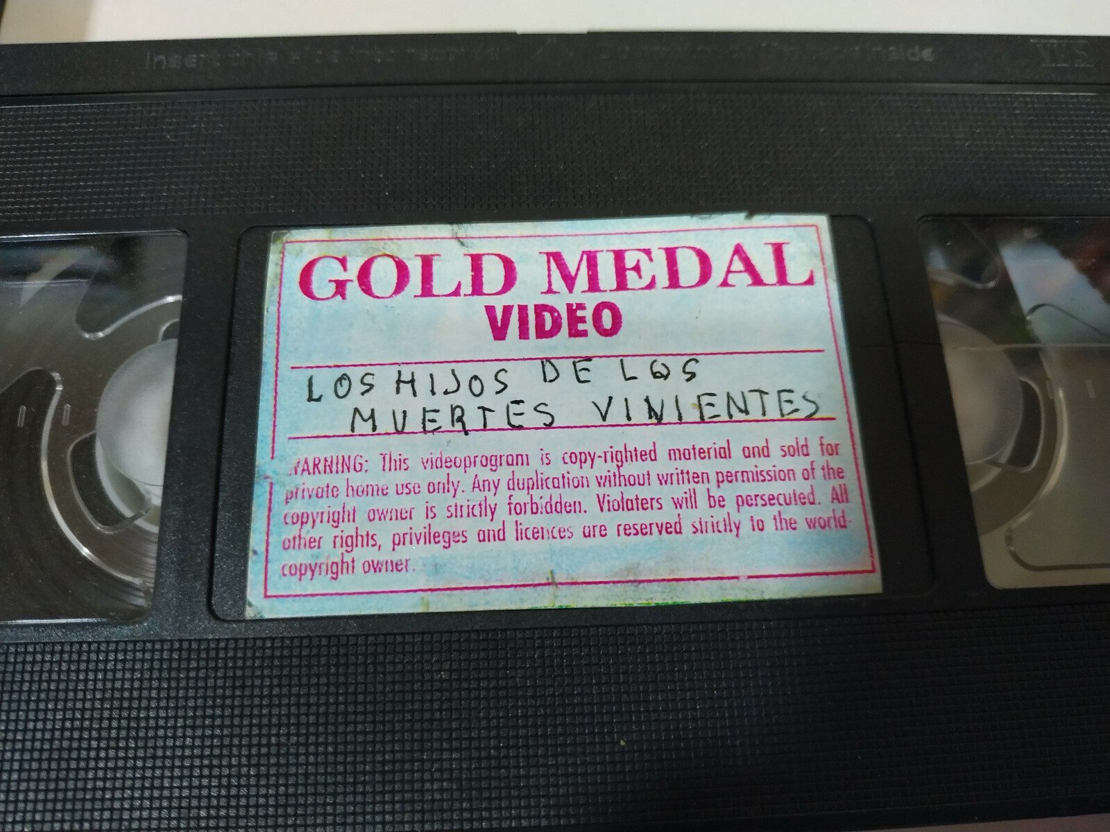 I Figli De I Muertos Viventi Tor Ramsey Terror - VHS Cinta Tape Español Item image 3