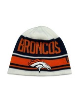 Denver Broncos Winter Beanie Adult White Embroidered Logo Hat New Era  - €10,49 EUR