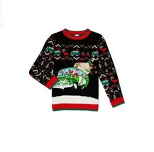 Holiday time Kids Christmas Ugly Sweater Santa  Van roadtrip Boys   XXL - £15.17 GBP