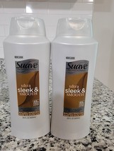 Lot of 2 Suave Professionals Ultra Sleek &amp; Smooth Frizz Control Shampoo 28oz - $34.64