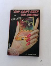You Can&#39;t Keep The Change 1946 By Peter Cheyney Avon 80 Detective Vintage Pb - £10.36 GBP