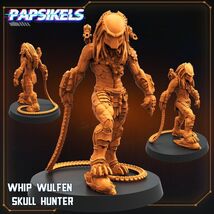 3D Printed Papsikels Whip Wulfen Skull Hunter 28mm 32mm - $7.82+