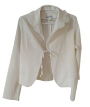 Boomode white women&#39;s Blazer suit spring M - £95.57 GBP