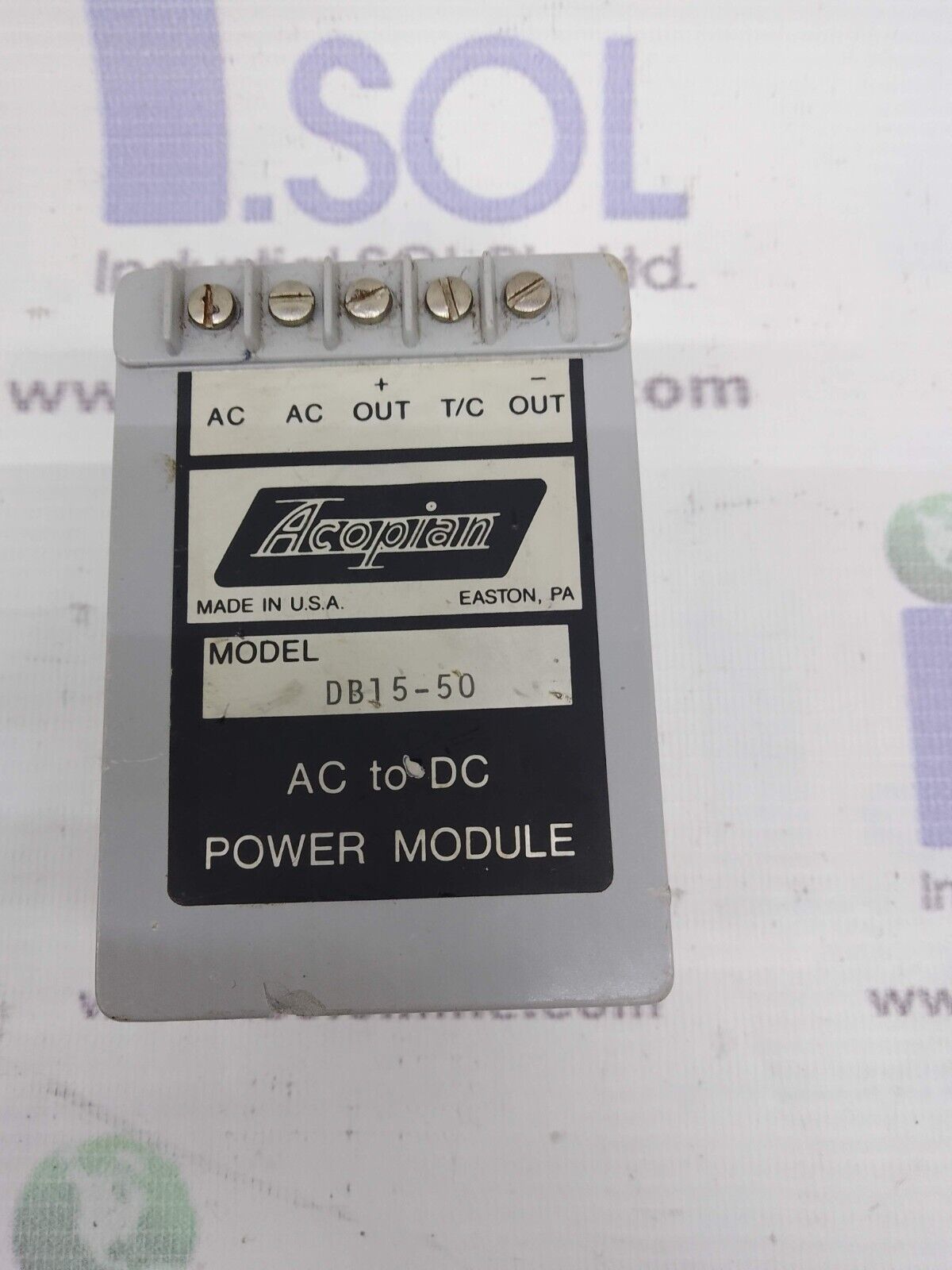 Acopian DB15-50 AC to DC Power Supply Module - $291.60