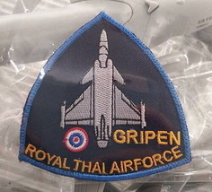 Bid Gripen WING7 Royal Thai Air Force Patch, Rtaf Patch - £3.98 GBP