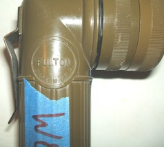 US Army MX-991/U angle-head flashlight FUNCTIONING, Fulton &quot;VFG&quot; 1950s-1... - $35.00