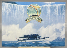 Postcard Maid of the Mist V Boat Tour Niagara Falls Unposted 5.5&quot; x 4&quot; - $7.00