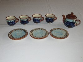 READ*  Lot Pottery Childrens Tea Mug Cup Floral CER-RAF BOLESLAWIEC POLISH - $24.99