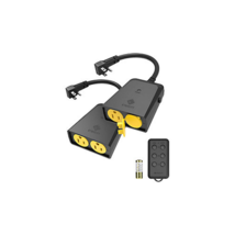 Etekcity Wireless Outdoor Remote Control Outlet Switch 4 Plugs 150ft - $32.39