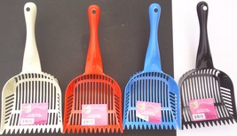 LITTER SCOOP FOR CATS Large Scoopers with Long Handle, SELECT: Color of ... - £2.78 GBP