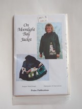 Praise Publication On Moonlight Bay Jacket Quilted Coat Pattern Lighthouse Sea - $9.49