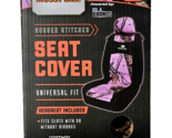 Mossy Oak Rugged Stitched Seat Cover Universal Fit Headrest Included Pin... - £32.06 GBP
