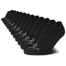 Nautica Women&#39;s Socks  No Show Cuff Liners (12 Pack), Size 4-10, Black S... - £31.38 GBP