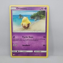 Pokemon Drowzee Sun &amp; Moon 59/149 Common Basic Psychic TCG Card #2 - £0.78 GBP