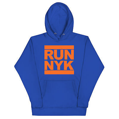 Primary image for NEW YORK KNICKS Run Style HOODIE Jalen Brunson Josh Hart OG Anunoby DiVincenzo