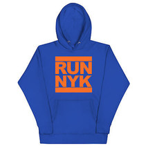 NEW YORK KNICKS Run Style HOODIE Jalen Brunson Josh Hart OG Anunoby DiVi... - $38.61+