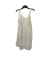 Kona Sol White Beach Cover Up Dress Womens Size Large Summer Vacation Tr... - $17.00