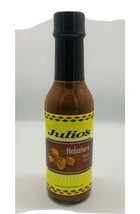 Julios Hot pepper sauce 5oz bottle. Lot of 6. chips, eggs, dips, fajitas... - $79.17