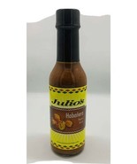 Julios Hot pepper sauce 5oz bottle. Lot of 6. chips, eggs, dips, fajitas... - $1,504.77 MXN
