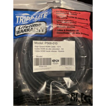 Eaton P568-025-BK-GRP AV CABLE - HDMI LEFT CONNECTOR - MALE LEFT GENDER ... - $75.39