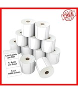 Darker, Sharper 2&quot; x 1&quot; Direct Thermal Labels - 12 Rolls Compatible with... - $972.66 MXN