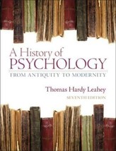 History of Psychology: From Antiquity to Modernity Hardcover July 9, 2012 [Unkno - £24.60 GBP