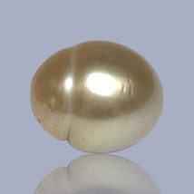 Dazzling Giant 15.6 x 18.7mm 29.7 Carats Rich Gold Philippines South Sea Pearl - £337.92 GBP