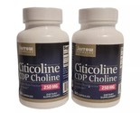 2 NEW Jarrow Formulas, Inc. Citicoline Cdp Choline 250 mg 120 Caps EXP 4... - $24.74