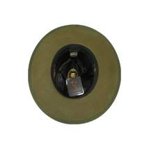 Men Bruno Capelo Dress Hat Australian Wool Pinch Front Fedora WE976 Olive Green image 5
