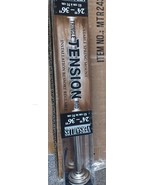 Decorative Tension Rod Brushed Nickel 24&quot;-36&quot; MTR2436-903 New In Package. - $16.78 CAD