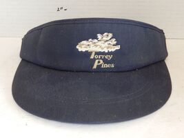 Womens Torrey Pines Golf Visor Hat Cap Black - $14.80