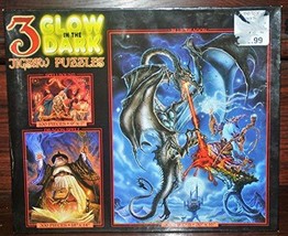 Glow in the Dark 3 in 1 Puzzle Alternate Blue Dragon Series II - £23.48 GBP