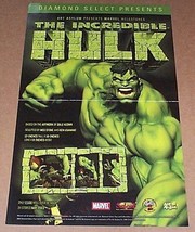 Hulk/Black Cat 2-sided Marvel Comics Diamond Select action figure promo ... - $25.32