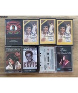 (8) ELVIS PRESLEY Cassette Tape Lot Christmas Album Greatest Hits 1-3 Sc... - £20.96 GBP
