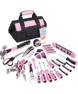 FASTPRO Pink Tool Set, 220-Piece Lady&#39;s Home Repairing Tool Kit with 12-... - £85.81 GBP