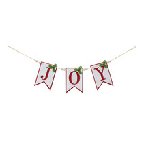 Joy Holiday Banner Garland 21&quot;L - $76.58 CAD