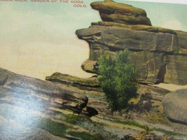 Vintage Balanced Rock Garden of the Gods Colorado CO 46150 Postcard - £9.33 GBP
