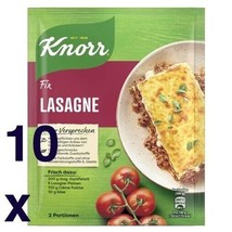 KNORR Fix Spice mix for LASAGNA Lasagne 10ct/20 servings -FREE SHIP - £27.24 GBP