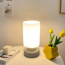 Cordless Bedside Table Lamp - Rechargeable Small Lamp for Bedroom Living Room Ni - £22.15 GBP