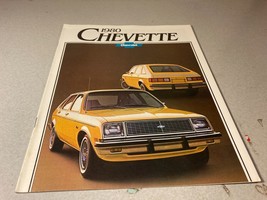 Vintage 1980 Chevrolet Chevette Car Dealer Brochure - $13.99