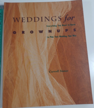 Weddings for Grownups Paperback Carroll Stoner like new - $7.92