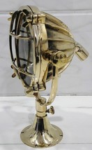 Victorian Style Marine Search Boat Cargo Brass New Mini Spot Light Fixture - $382.50