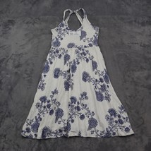 Mudd Sleeveless Dress Women XS Floral White Pullover Straps - £20.15 GBP