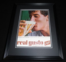 1964 Schlitz Beer Framed 11x14 ORIGINAL Vintage Advertisement - £27.68 GBP