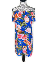 Rose &amp; Olive Size Small Off Shoulder Floral Print Dress - £16.86 GBP