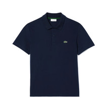 Lacoste Basic Short-sleeve Polo Tee Men&#39;s Tennis T-Shirts Navy NWT DH623454G166 - £85.52 GBP